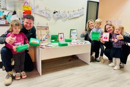 Groenteboxjes van start bij kinderopvang in Maastricht